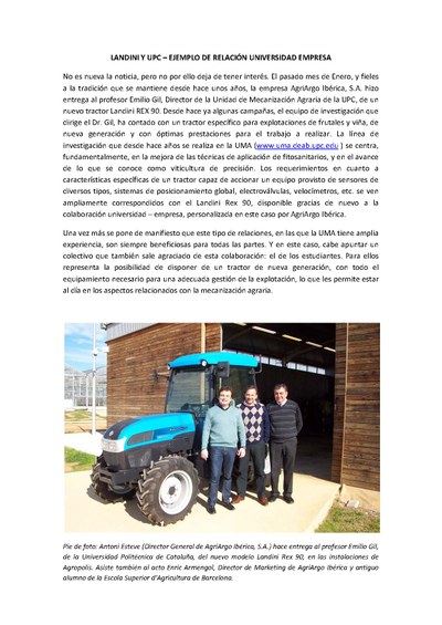 LANDINI y UPC